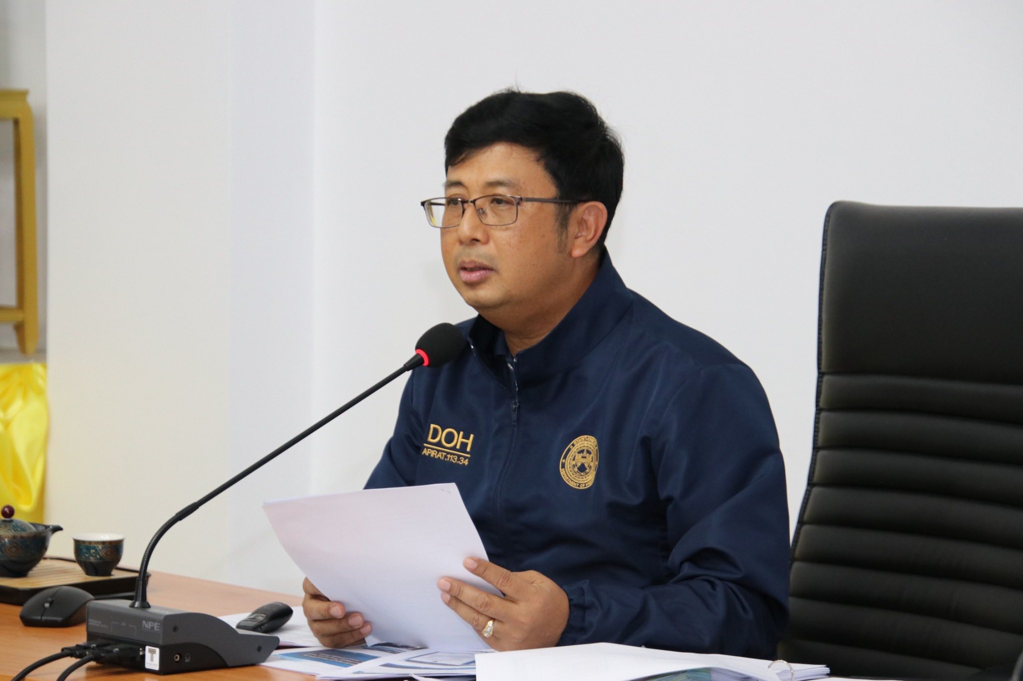 การประชุม เกี่ยวกับการดำเนินการตรวจสอบความปลอดภัยทางถนนระหว่างการก่อสร้าง (Road Safety Audit During Construction)