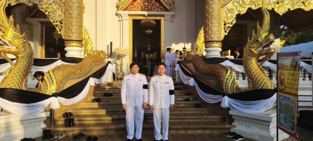 พิธีทำบุญตักบาตรและพิธีบำเพ็ญกุศลปัณรสมวาร (๑๕ วัน) ถวายเป็นพระกุศลแด่ สมเด็จพระเจ้าลูกเธอ เจ้าฟ้าพัชรกิติยาภา กรมหลวงราชสาริณีสิริพัชร มหาวัชรราชธิดา