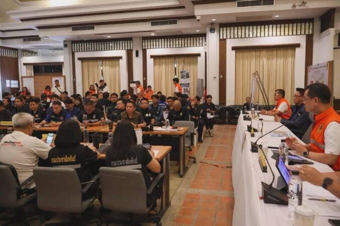 เข้าร่วมการฝึกศูนย์บัญชาการ เหตุการณ์จังหวัดเชียงใหม่