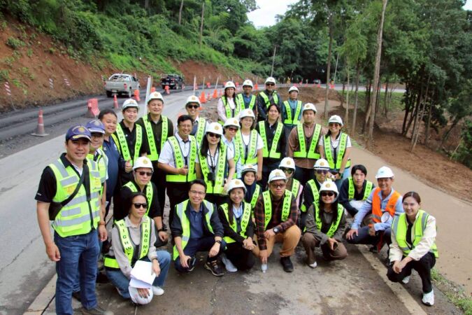 “แขวงทางหลวงเชียงใหม่ที่ 3 ให้การต้อนรับคณะวิศวกรจากประเทศในกลุ่ม ASEAN และ BIMSTEC ในโอกาสเดินทางเข้าศึกษาดูงาน”